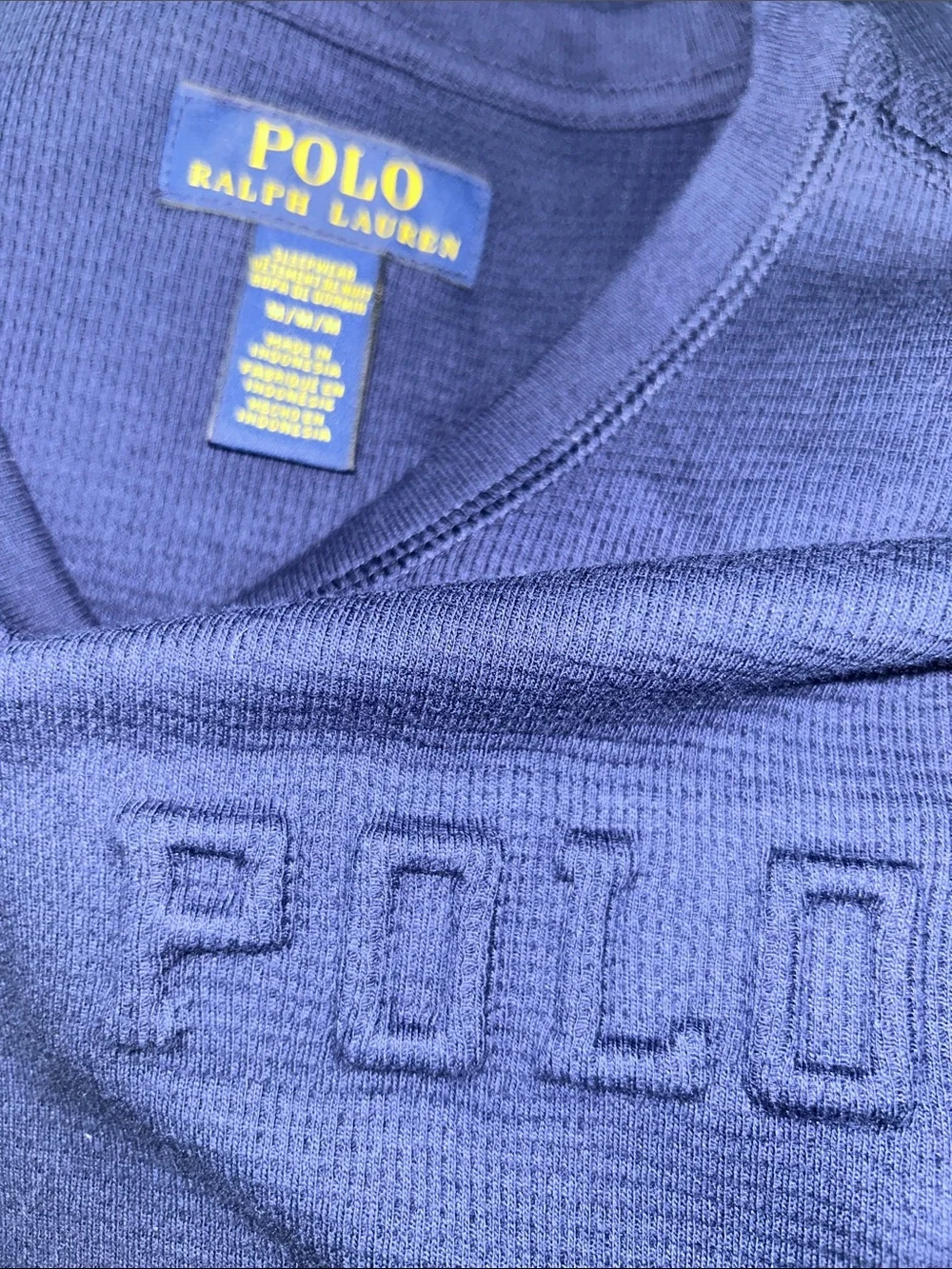 Polo Ralph Lauren thermal top. Size medium.  NWT